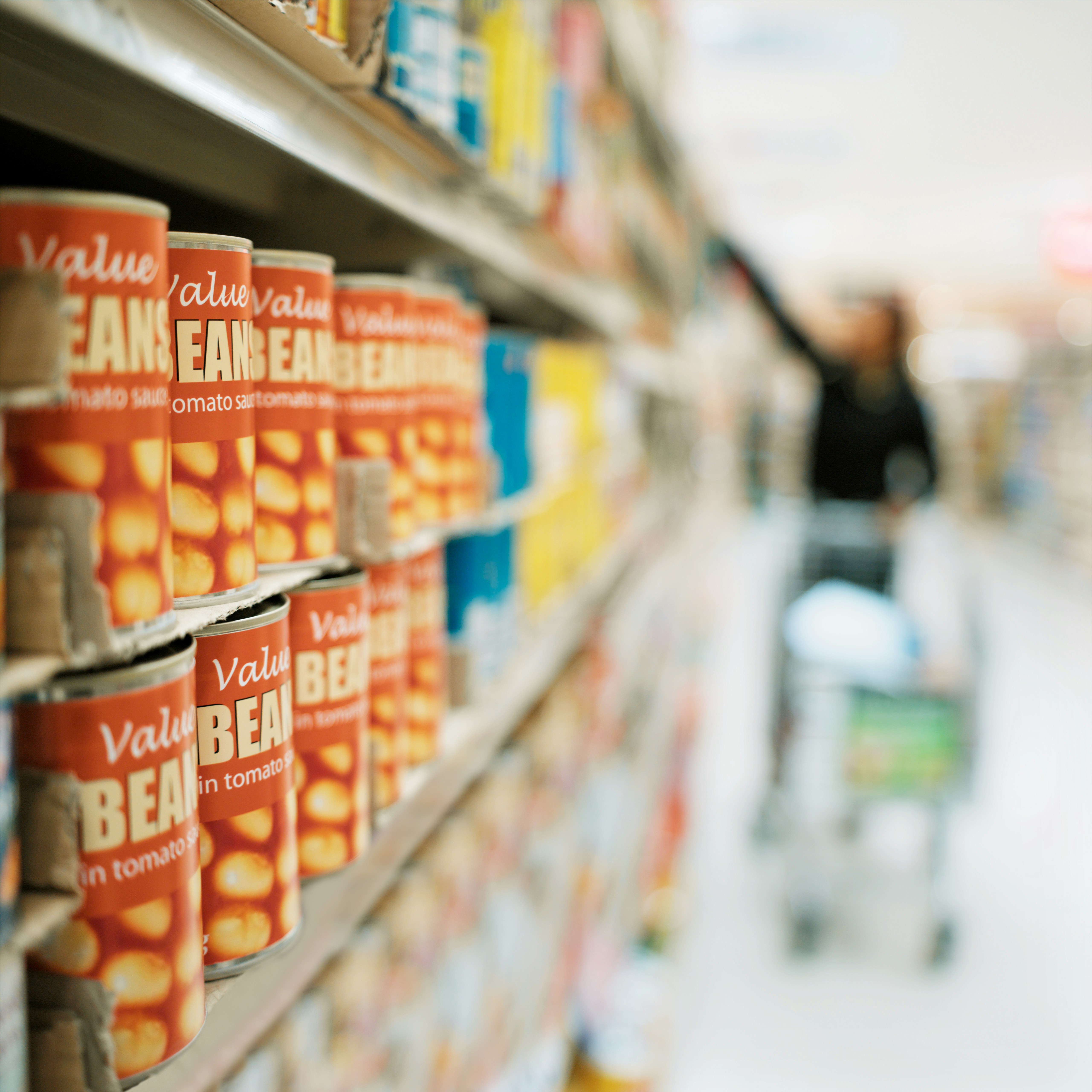 aisle of products